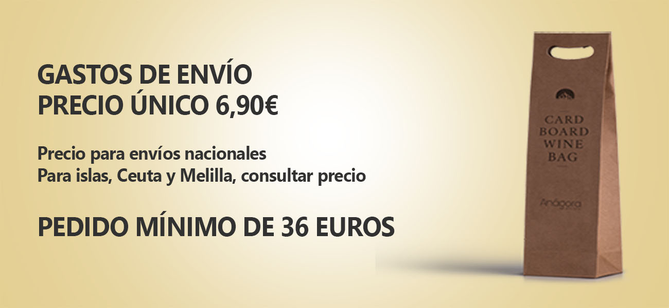 Gastos de envío 6,90 euros