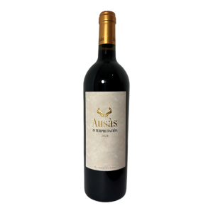Botella de vino tinto Ausàs Interpretación