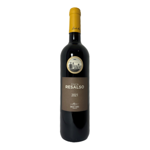 Botella de vino tinto Finca Resalso